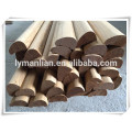 Decorative Casing Wood wall trim primed base shoes moulding craft wood decorative moulding